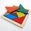 NEW - Tangram Wooden Jigsaw Puzzle Educational Toys For